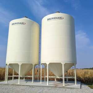 Meridian 1620MP Hopper Bin