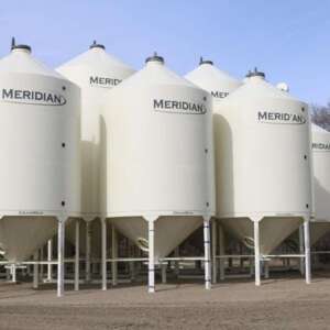 Meridian 1414SM Hopper Bin